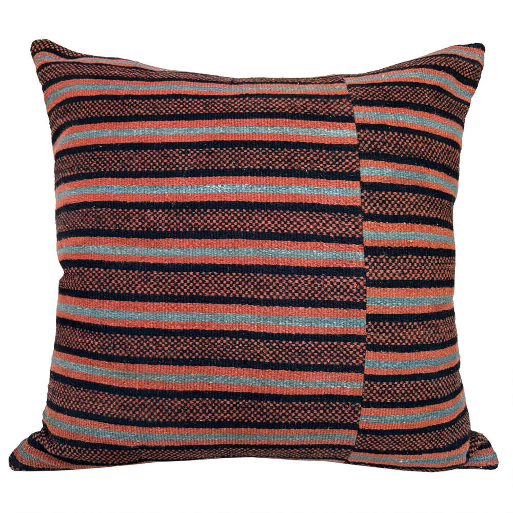 Salt And Pepper Cushions, Black And Tan