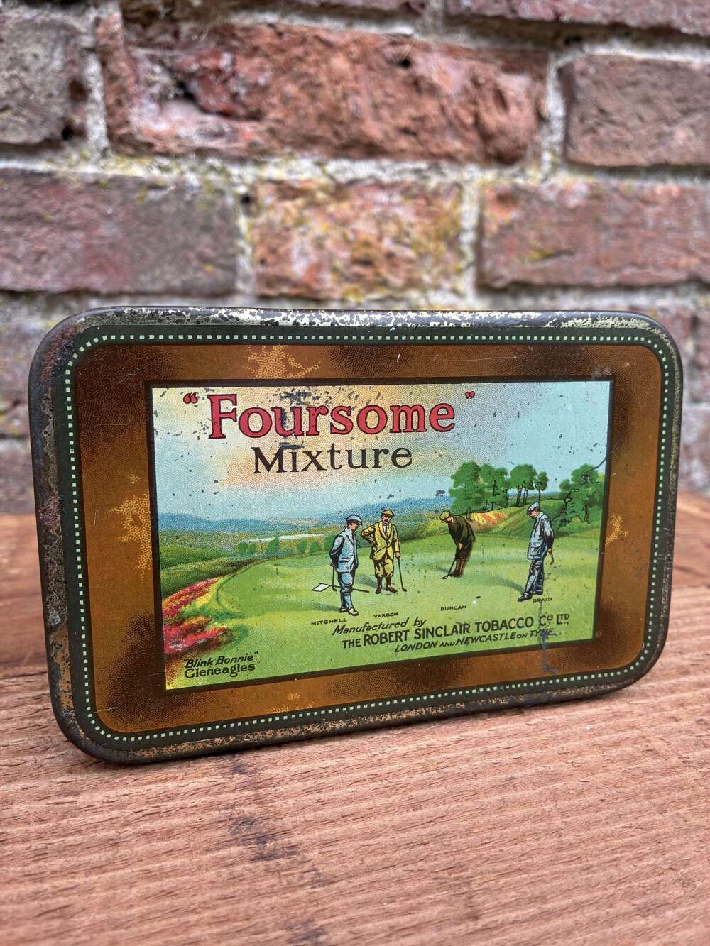 Robert Sinclair foursome mixture tobacco tin