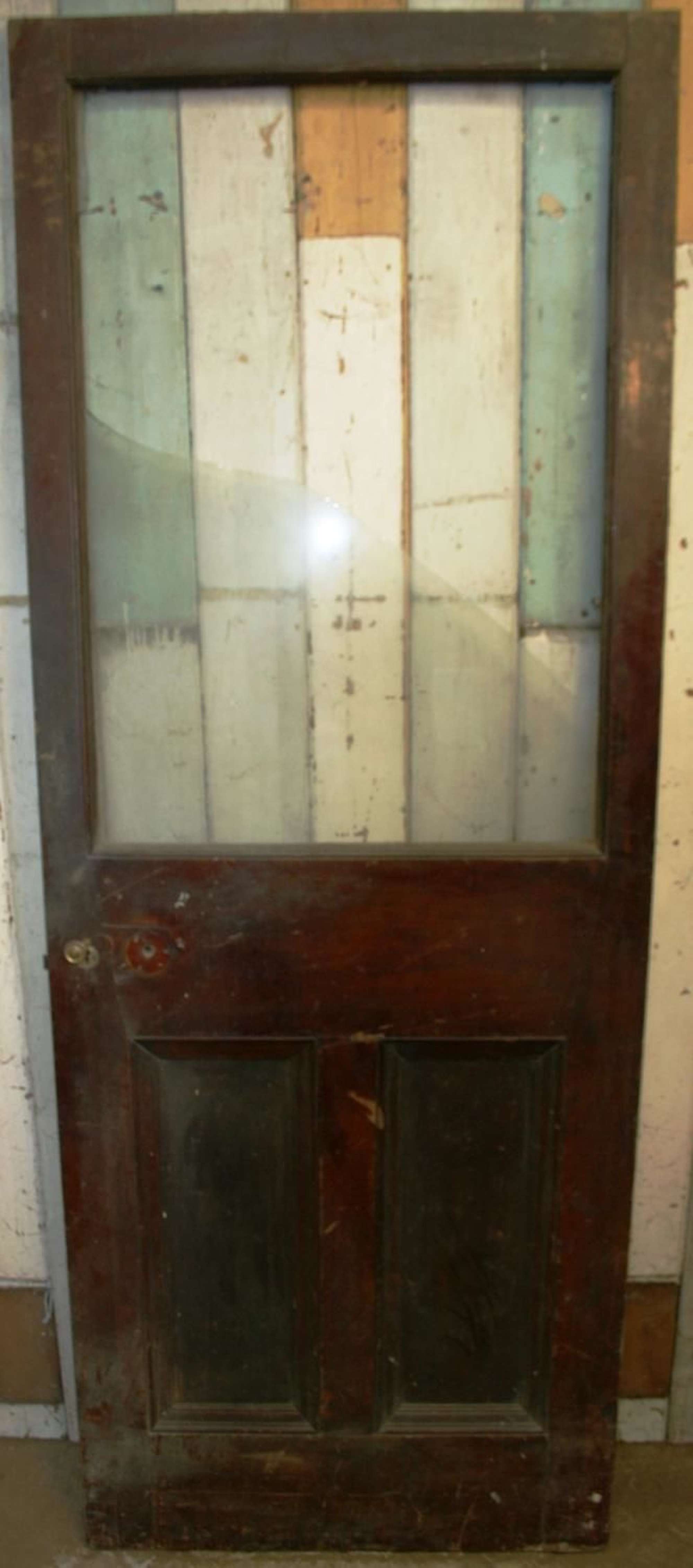 DB0057 A Victorian Glazed Door for Internal or External Use