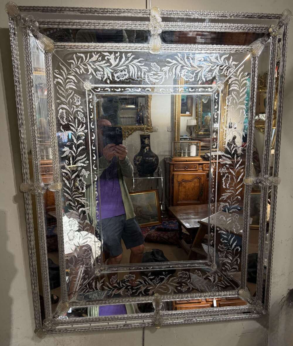 Venetian Murano mirror