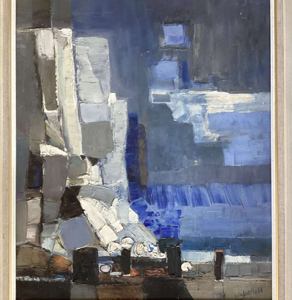 Oil on Board by Larry Wakefield