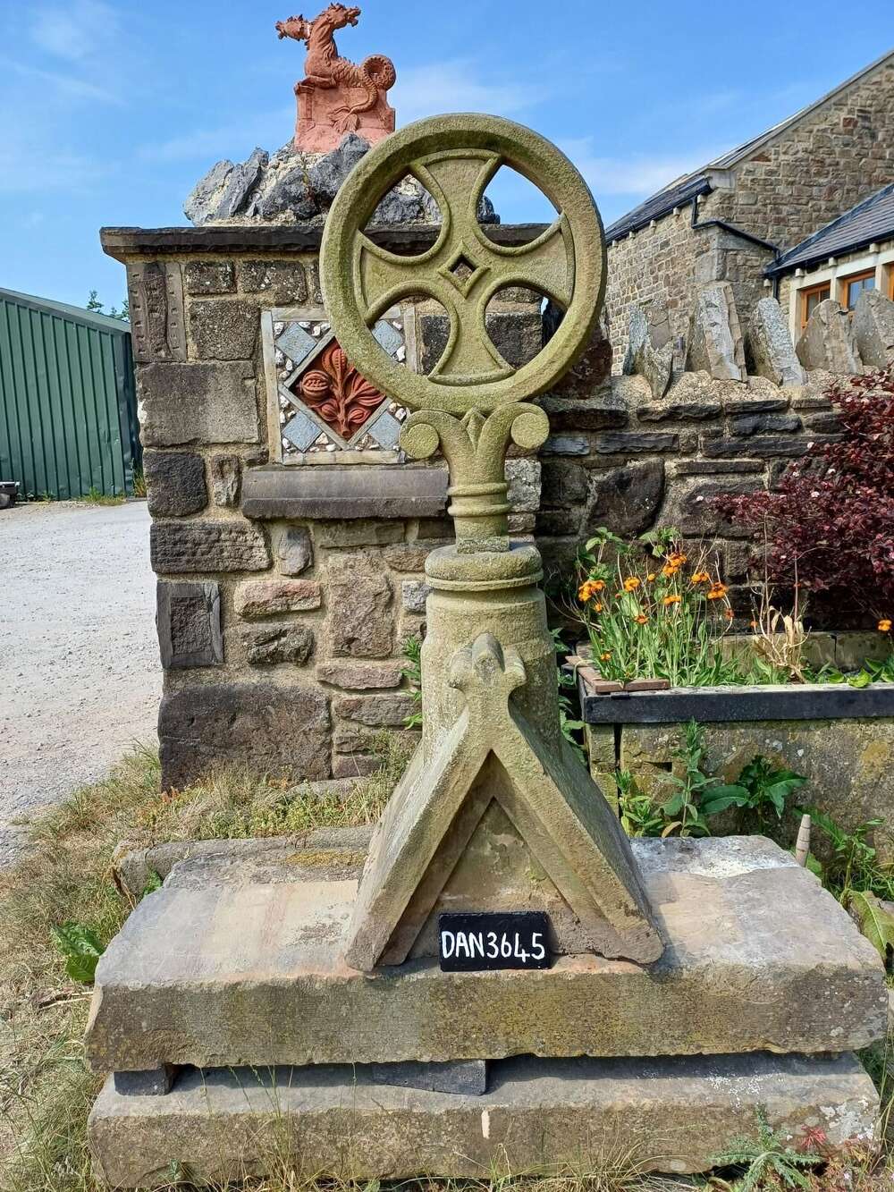 York Stone Celtic Cross