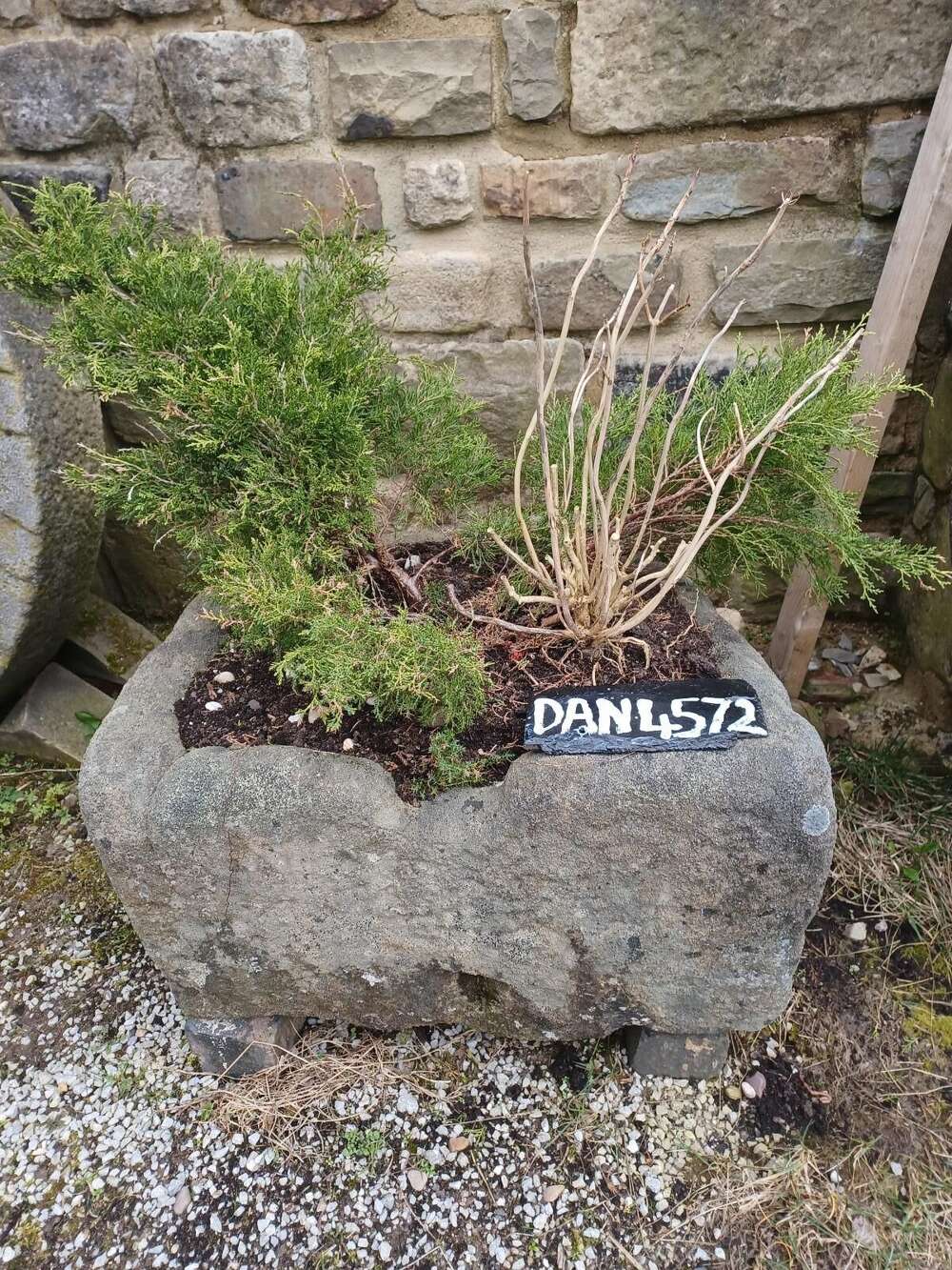 Old Yorkshire Stone Trough Or Garden Planter