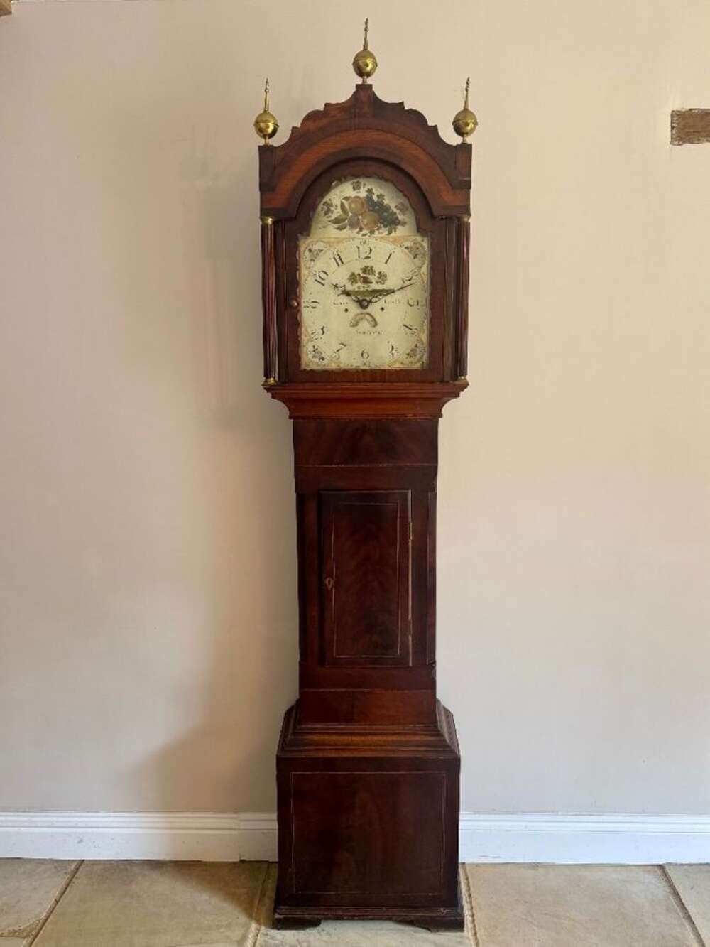 Quality Antique 18th Century Mahogany Longcase Clock 