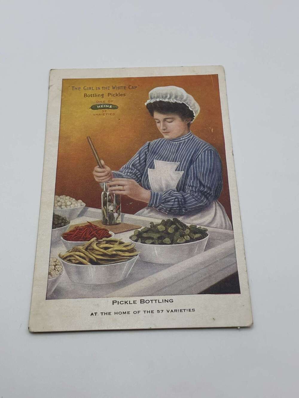 Heinz 57 varieties advertising postcard
