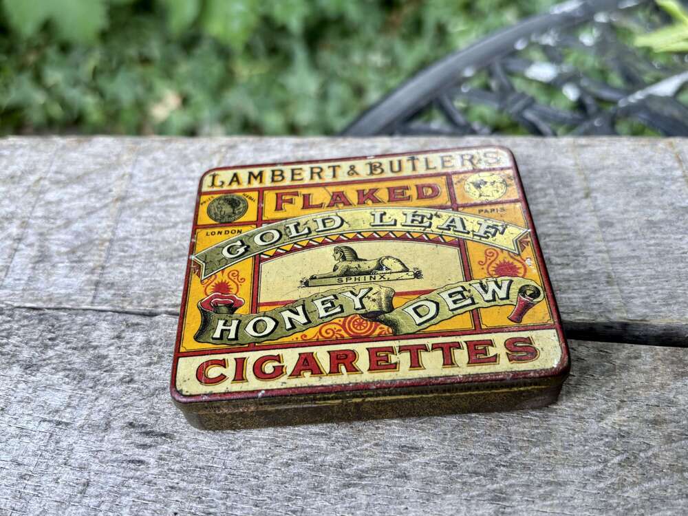 Lambert & Butler 20 cigarette Tin -Empty c1900s