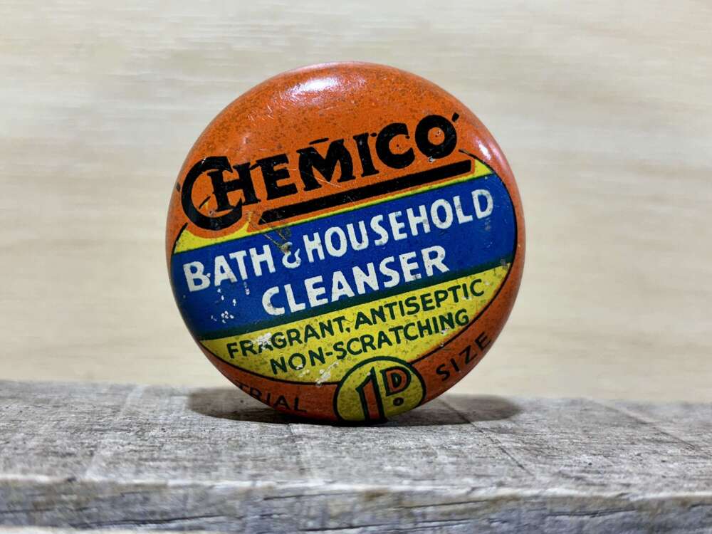 Chemico Household Cleaner Polish Tin C1930s