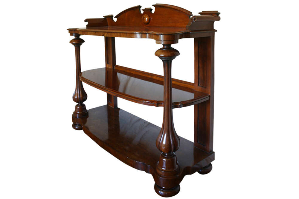 19th Century Victorian Mahogany Buffet