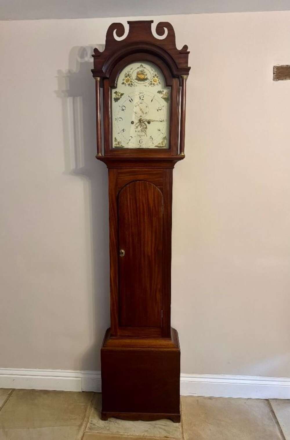 Fine Quality Antique George III Mahogany Longcase Clock 