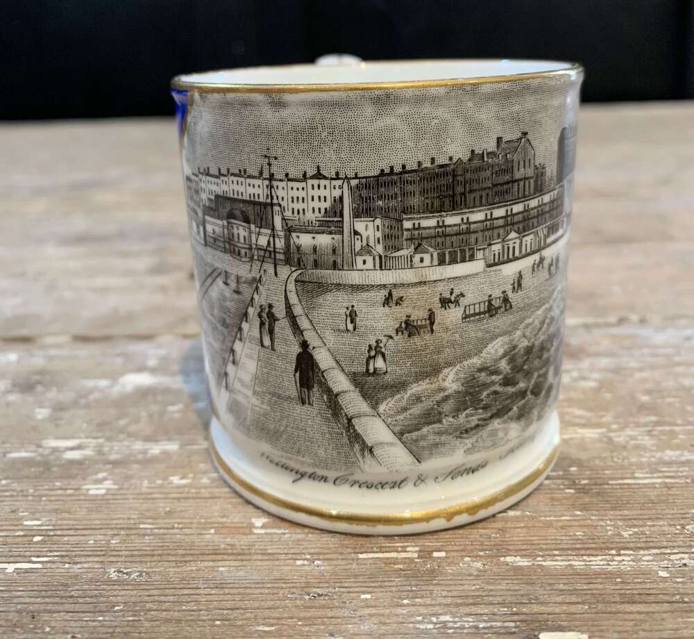 Victorian souvenir mug from Ramsgate