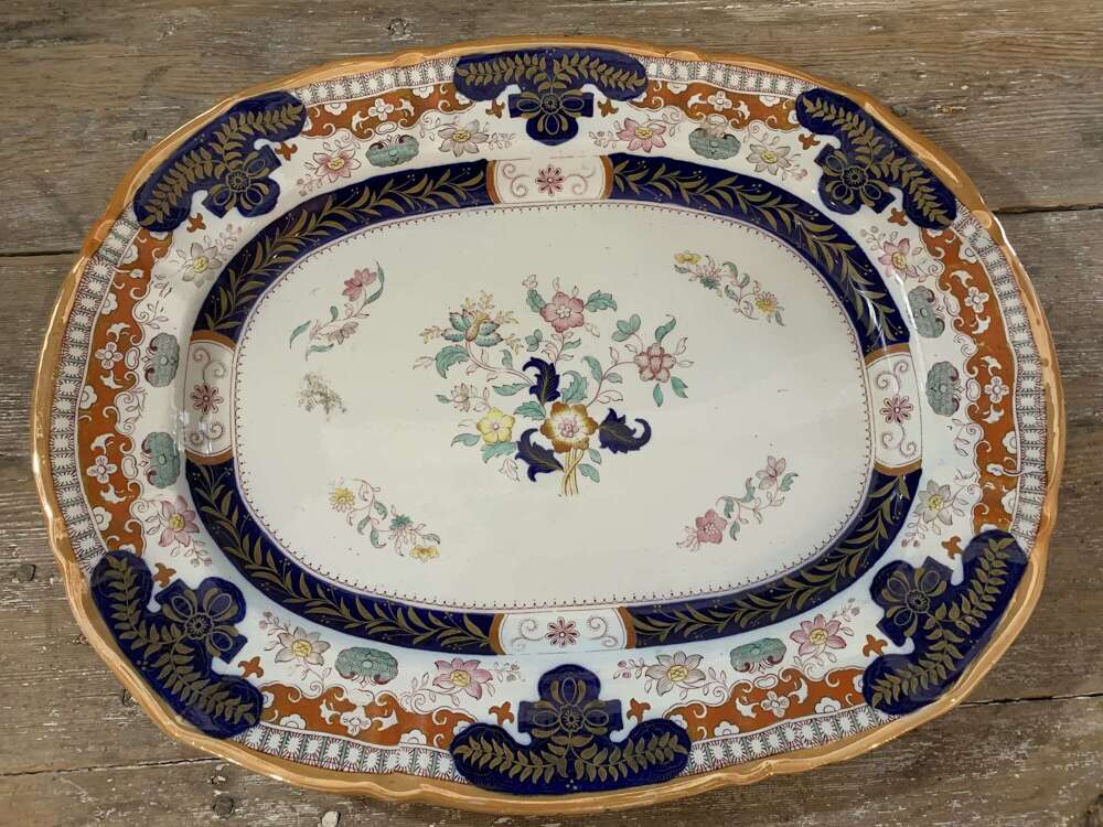 C1820 Masons ironstone platter