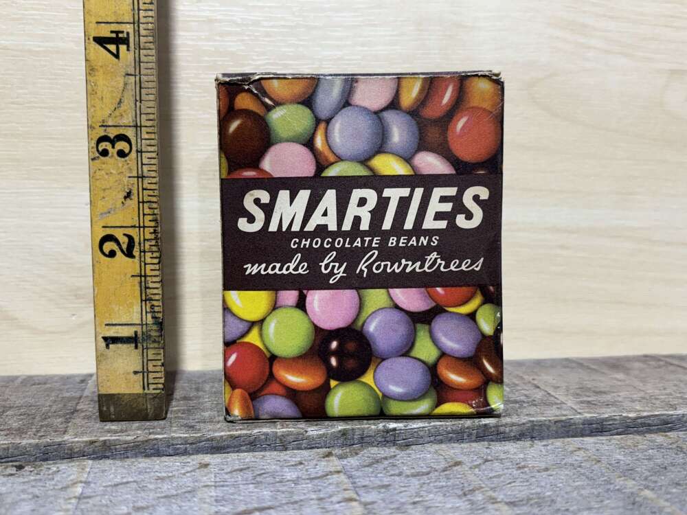 Rowntree's Chocolate Bean Smarties Empty Box c1930s