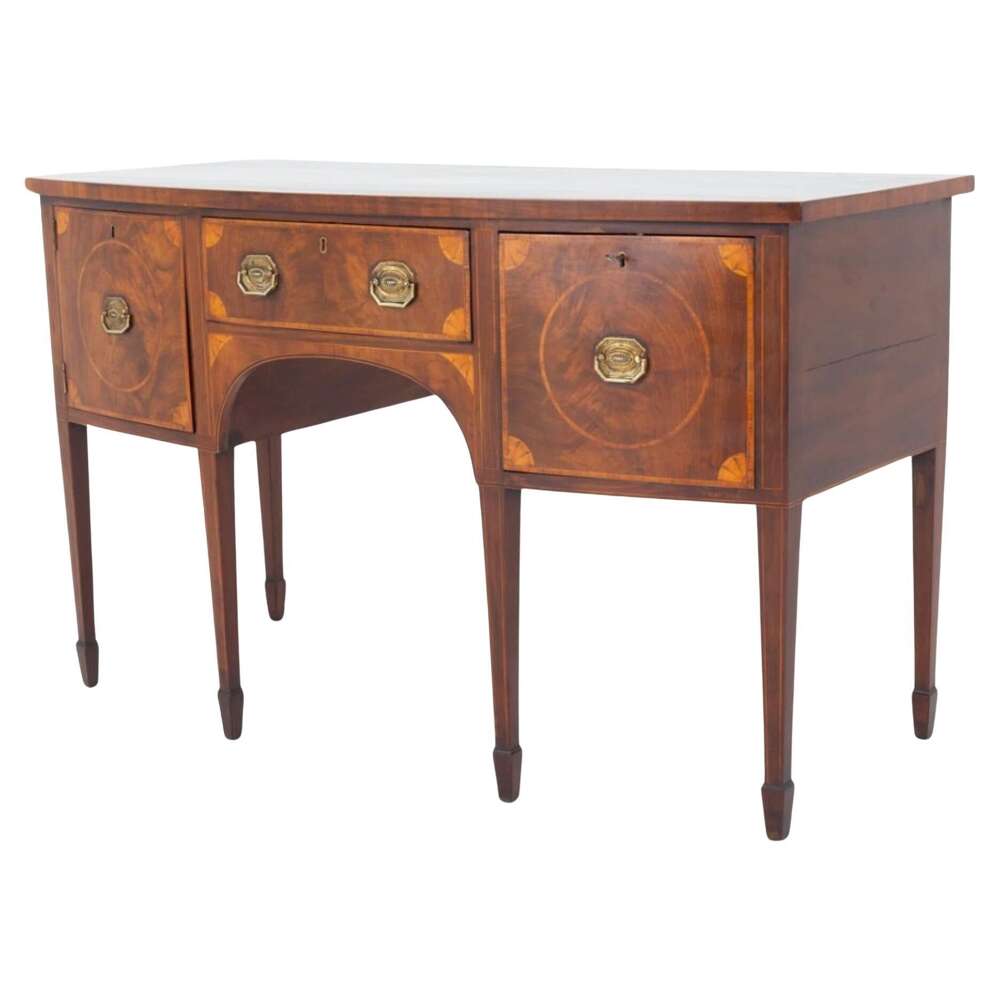 Period Georgian Antique Sideboard Mahogany Server