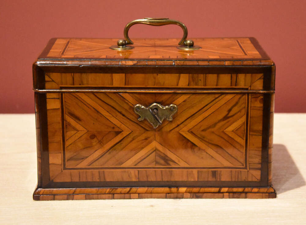 George II laburnum tea chest