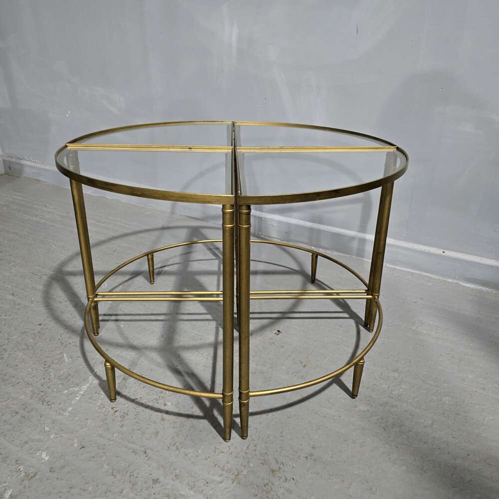 French Art Deco Nest Of Four Tables
