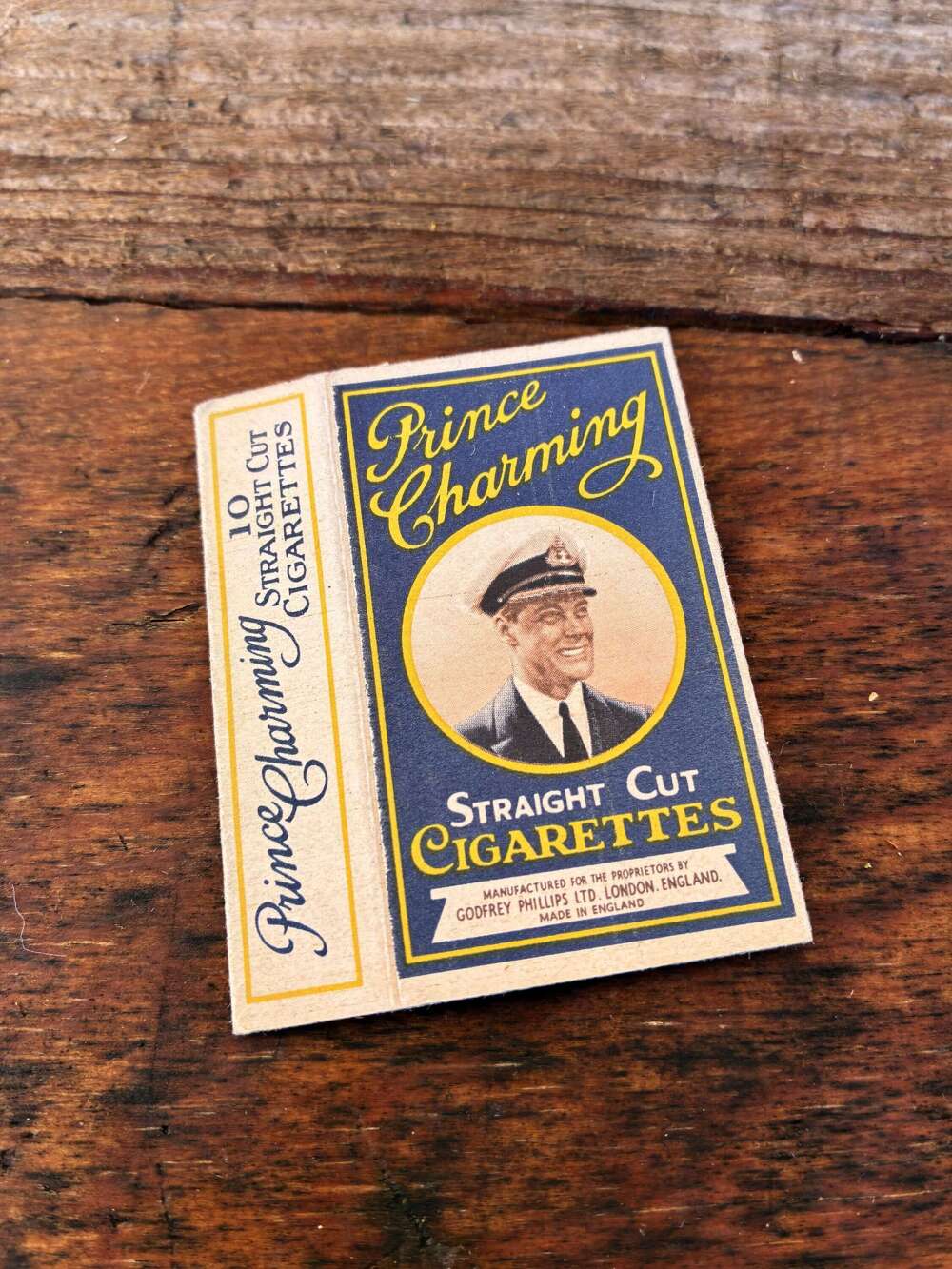 Rare Godfrey Phillips Prince Charming cigarette packet