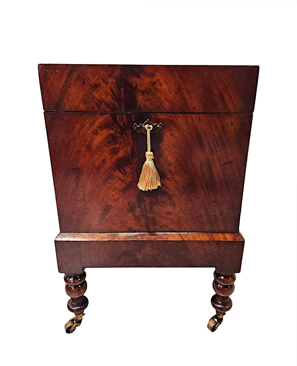 A Very Fine Early 19th Century Irish Cellarette