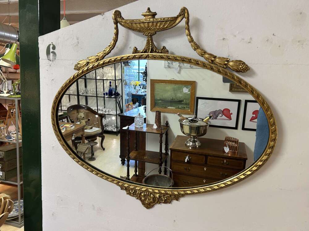 Antique Regency Gilt Mirror