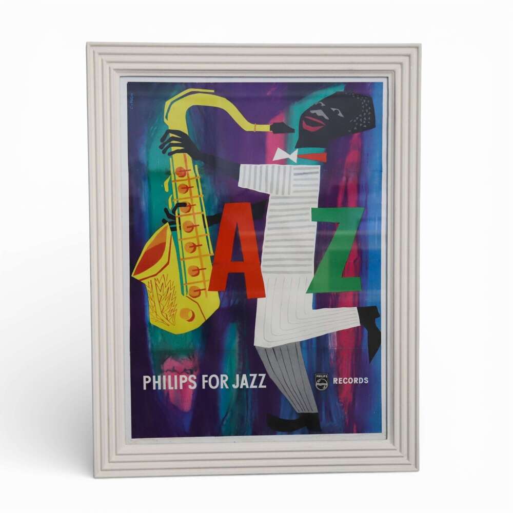 Original 1950s&ndash;60s Philips Jazz Poster