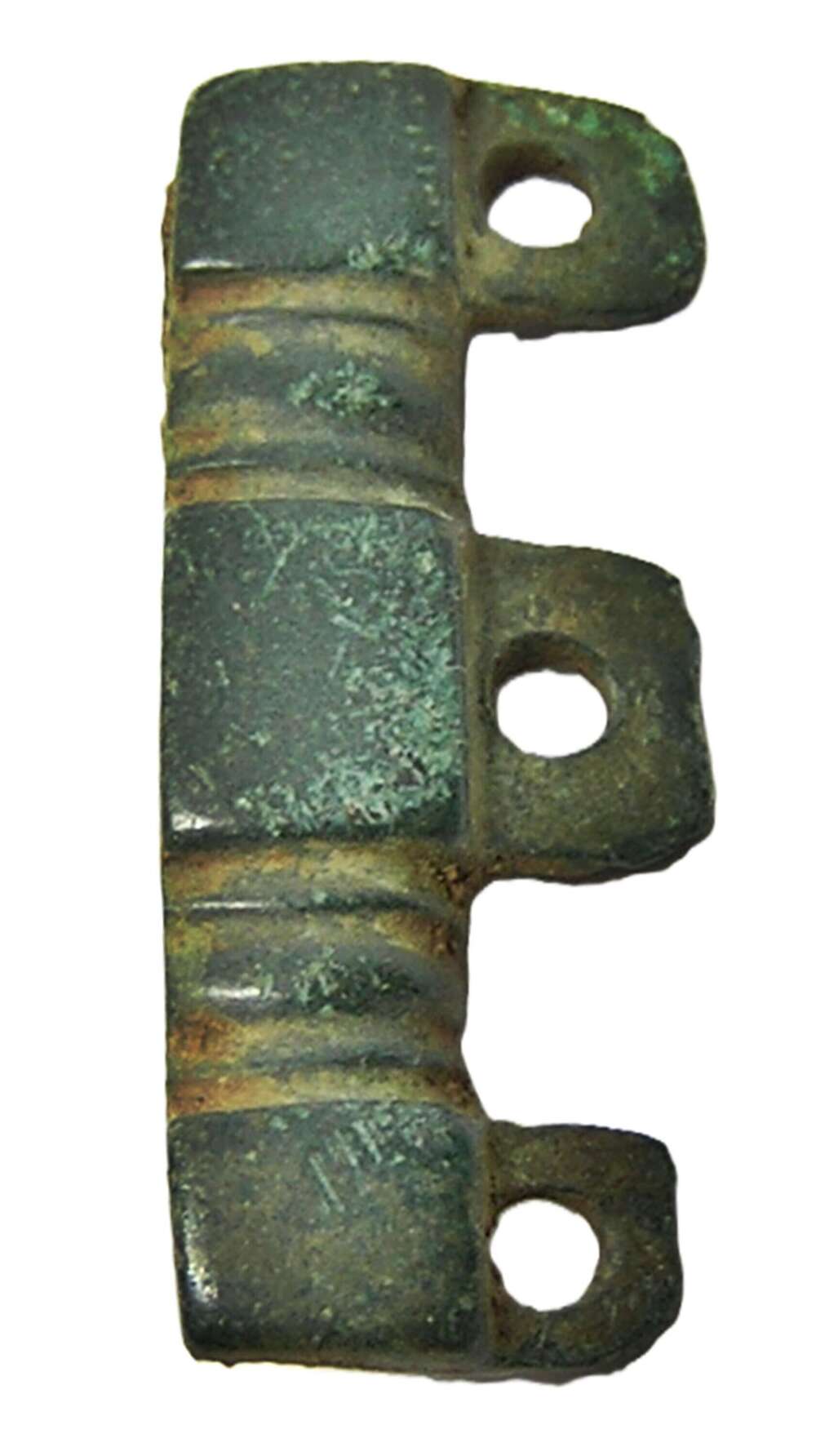 Anglo Saxon bronze wrist clasp Hines Form B12