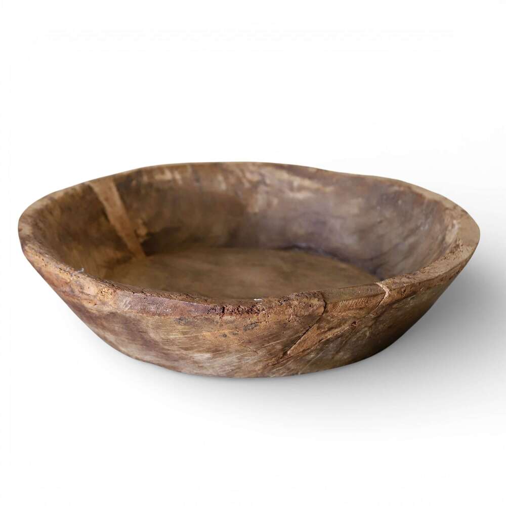 Small Antique French Dough / Proving Bowl