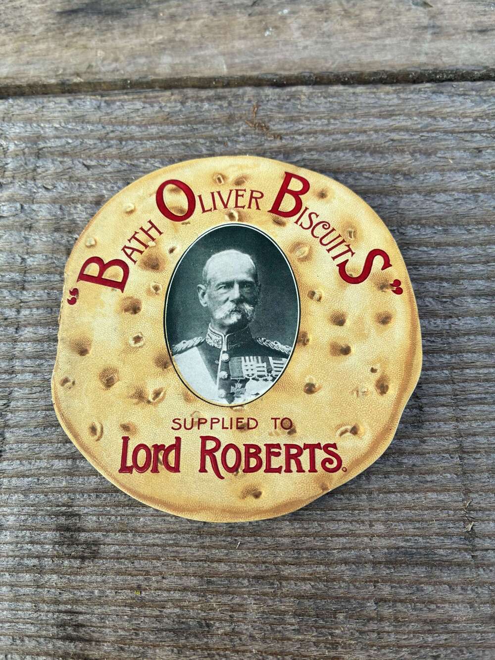 Early bath oliver biscuits advertising tradecard