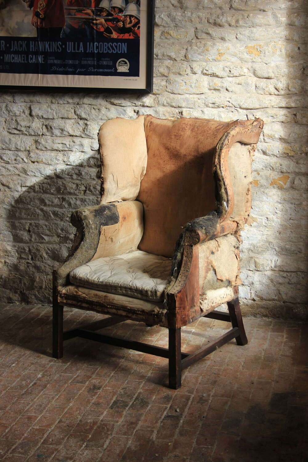 18th century wingchair