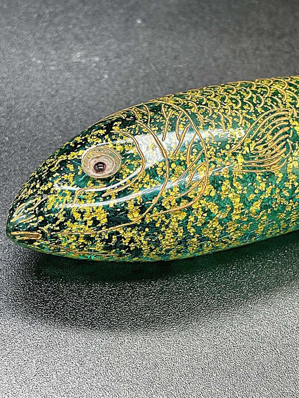 Stevens & Williams scent bottle shaped as a fish