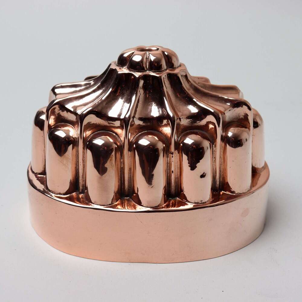 19th Century Copper Mould, Pattern Number 91