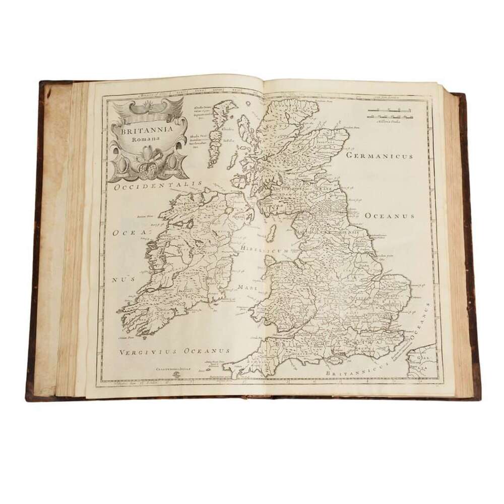 Camden's Britannia, Atlas of Great Britain & Ireland, Gibson's translation, 1722