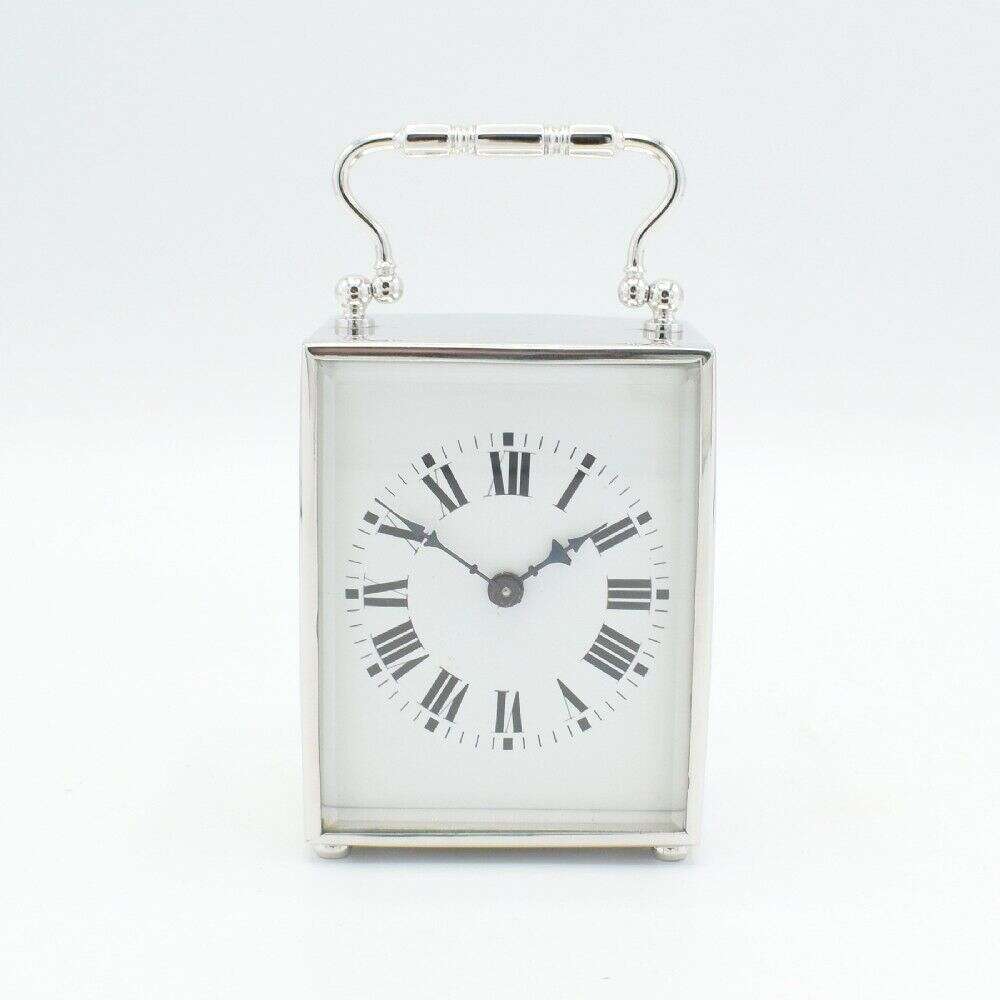 Miniature Carriage Clock - Rhodium