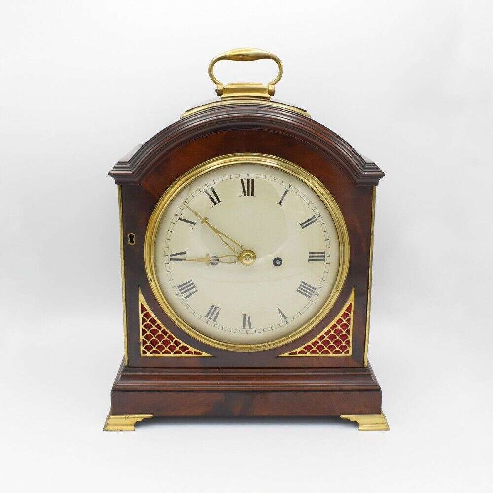 Small Bracket Clock By Perigal & Duterrau.