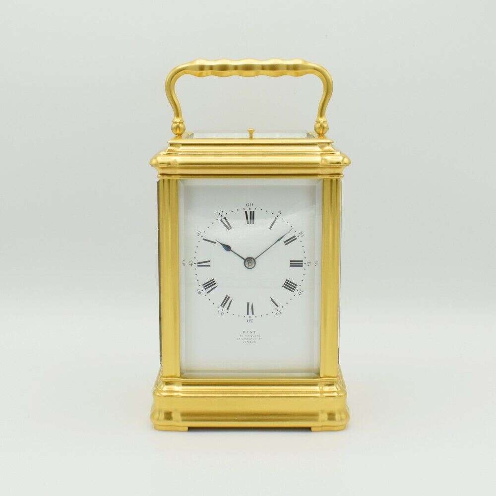 Rare Giant Carriage Clock By Dent