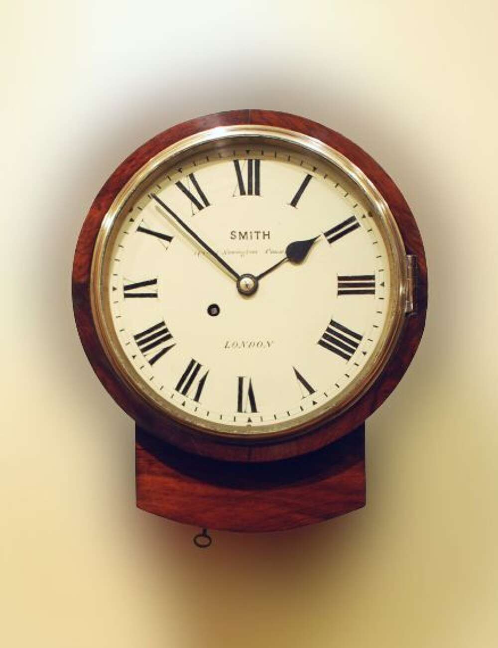 Small Antique Wall Clock - 8inch Dial