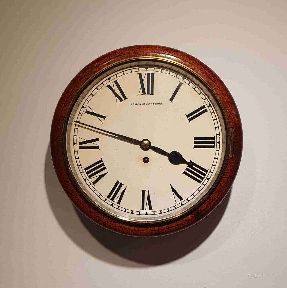 London County Council Wall Clock