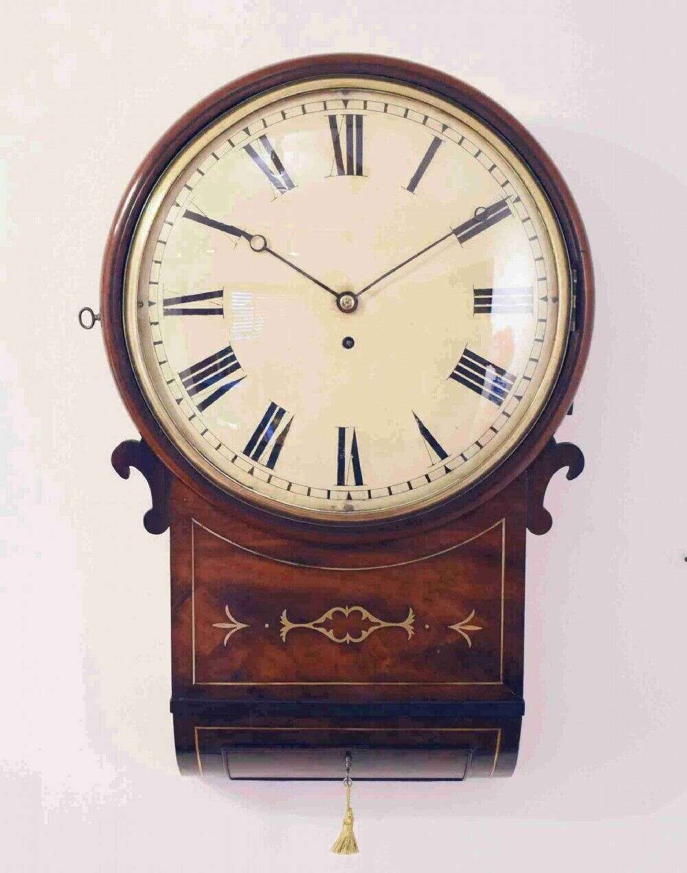 Trunk Dial Wall Clock By Sansom 1850