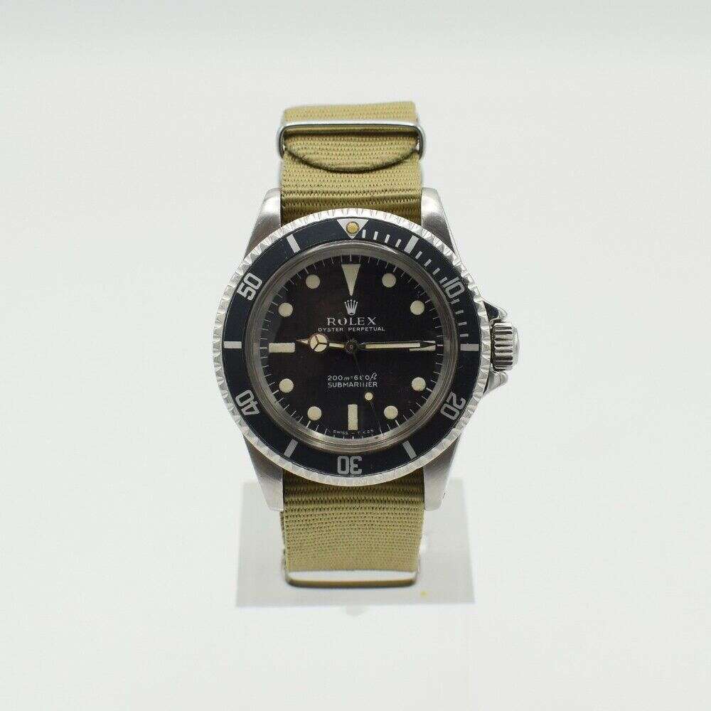 Rolex Submariner 5513 Rare Meters First.