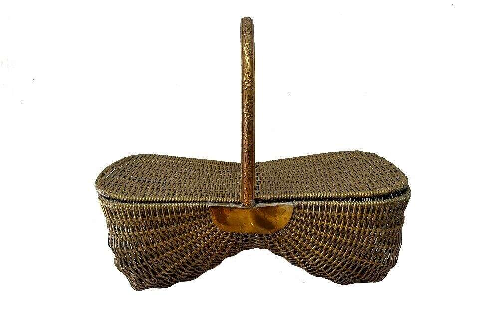 Madame De Sevigny Brass Chocolate Basket