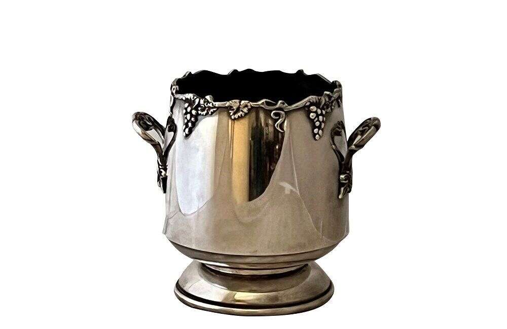 French Silver Plate Champagne Bucket
