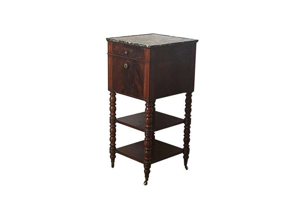 19th Century French Mahogany Side Table