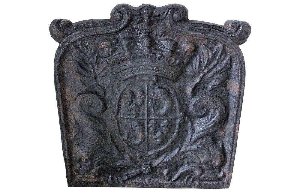 18th Century Cast Iron Fireback