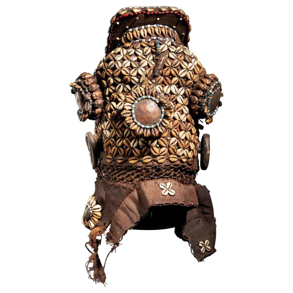 Very Old Ngady Mwaash Headdress, Kuba People, Drc