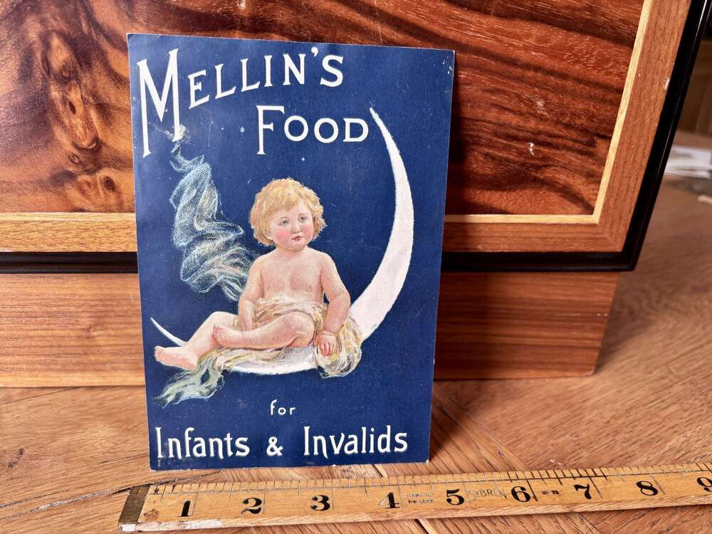 Mellin's Infant & Invalids Food Advertising Trade Card Ephemera c1900s