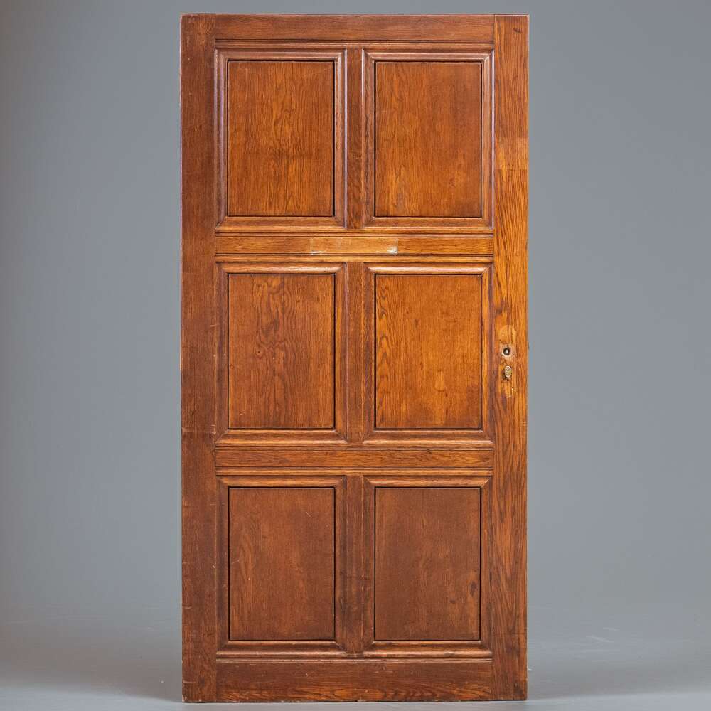 Reclaimed Large Solid Oak Door 198.5cm X 101cm