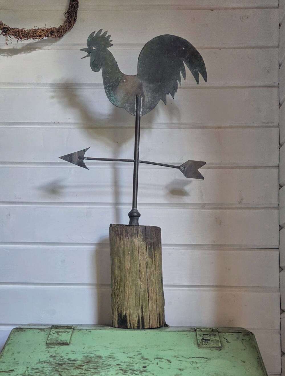 Early 20th Century Folk art Copper Cockerell