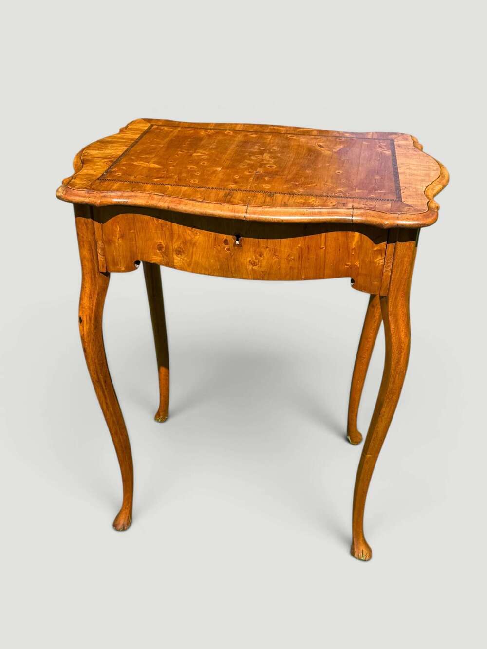 Shaped country side table