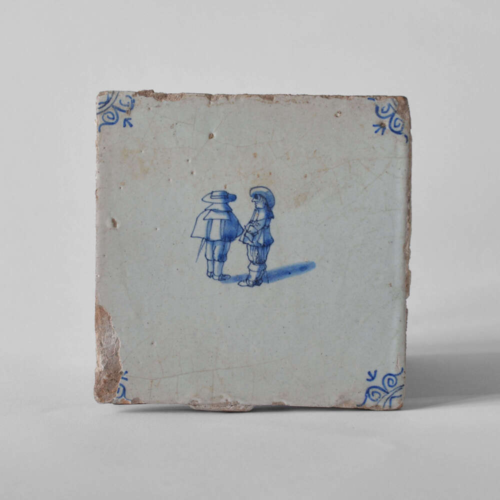 18th century Delft tile