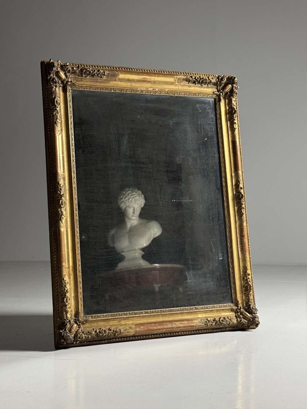 French Antique Mirror 19th Century, 1800s