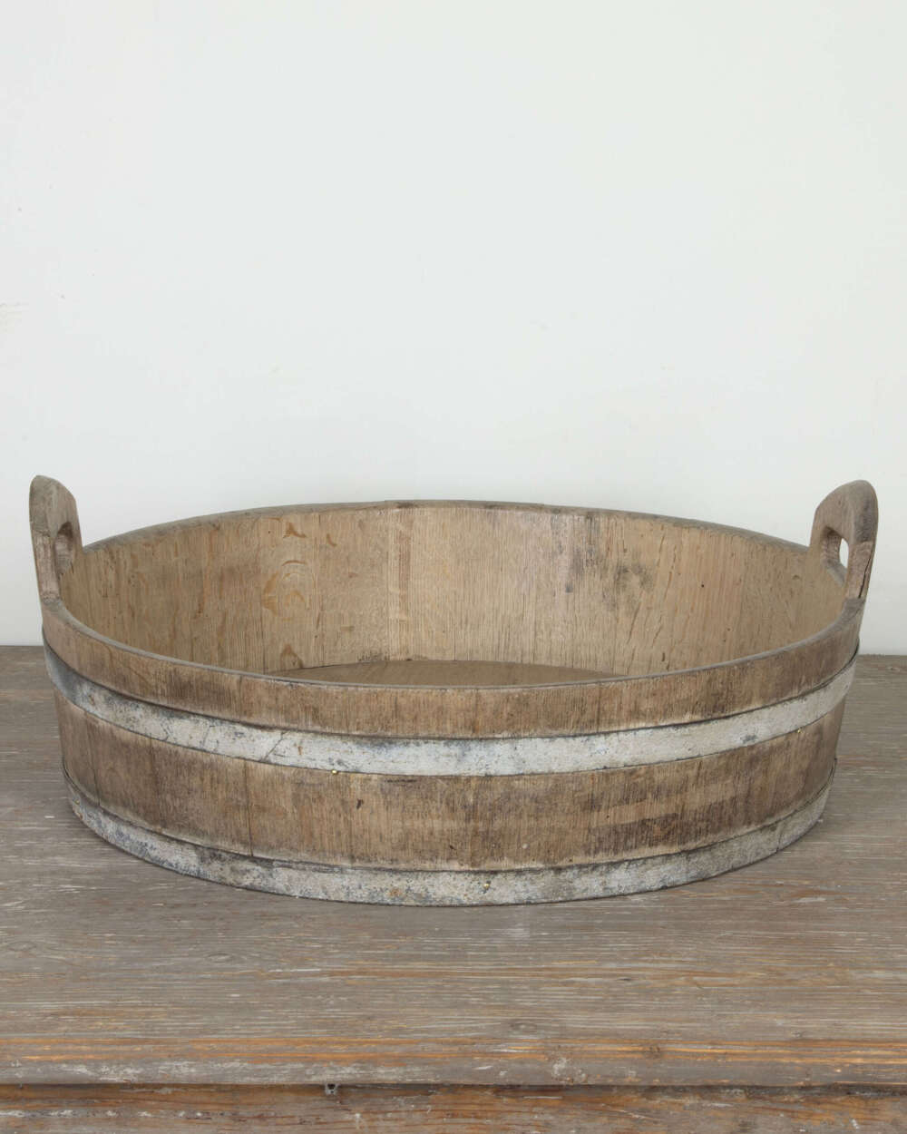 Coopered Oak Dairy Bowl