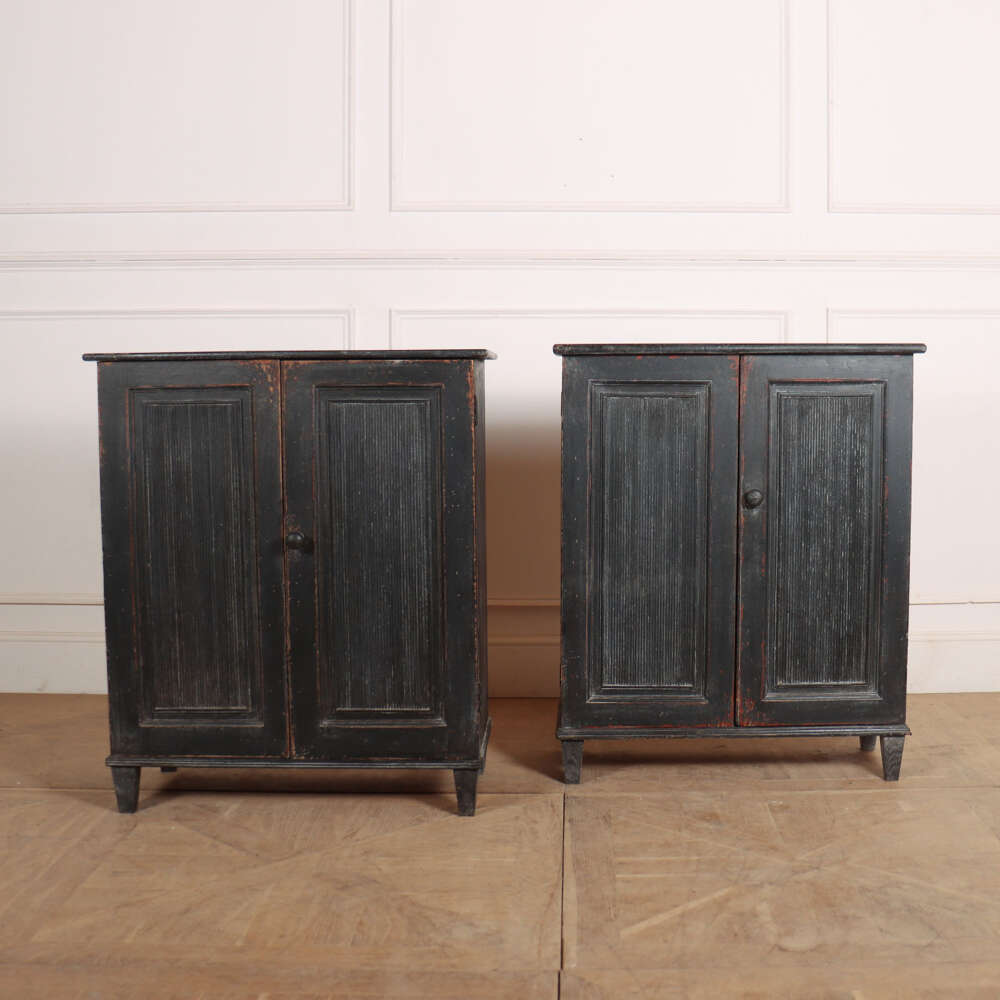Pair of Custom Swedish Style Buffets